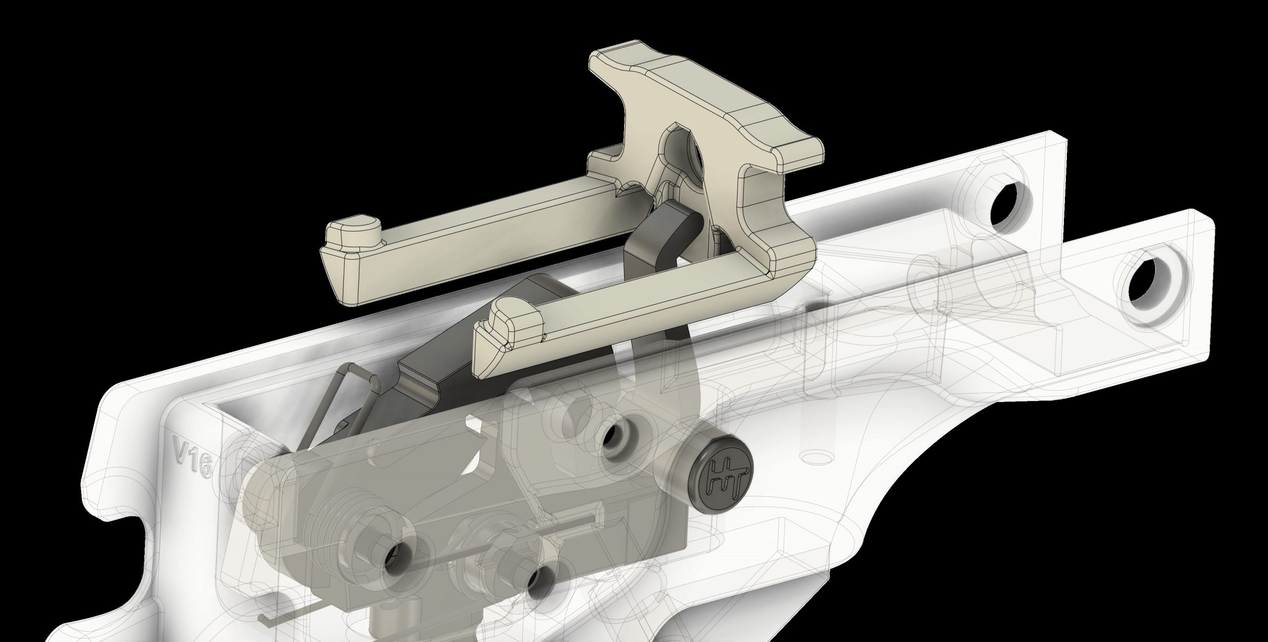 MP5 Trip slip with super safety slip trip, trip slip, v4 trip metal trip, aluminum trip for mp5, mac5, ap5 mac5k sp5, sp5k,ap5p